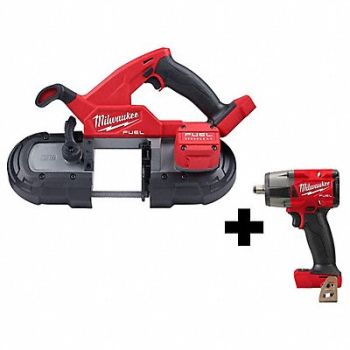 MILWAUKEE M18 Compact Band Saw. M18 1/2 Impact, 382YT5