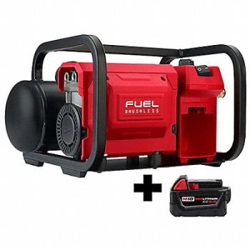 MILWAUKEE M18 FUEL 2-Gal Compressor 5.0 Battery, 387HH3