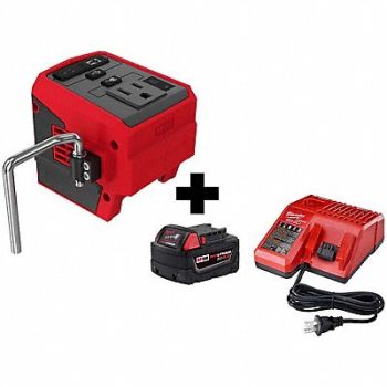 MILWAUKEE M18 TOP-OFF Power M18 XC5.0 Starter Kit, 388RL4