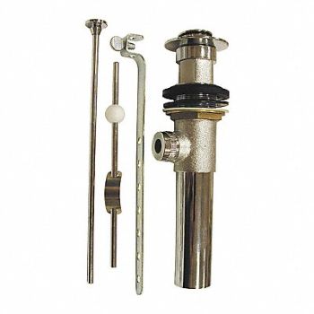 JONES STEPHENS Pop-Up Assembly with Overflow Brass, 284G06