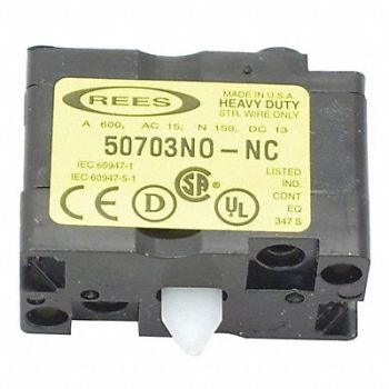 REES Contact Block C-Double Circuit 1 NO/1 NC, 284N52