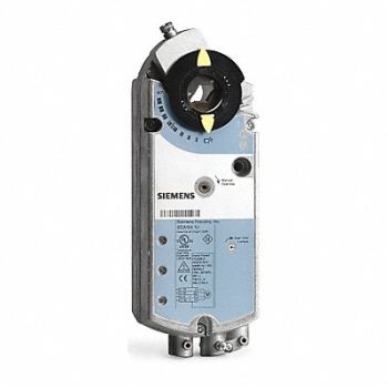 SIEMENS Electronic Damper Actuator 160lb Dual Au, 284X92