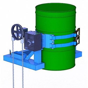GRAINGER APPROVED Drum Carrier 2000 lb 6-1/2In x 2-1/2In, 8NF69