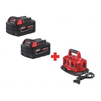 MILWAUKEE Battery (1) 2.0 Ah Li-Ion, 285MN5