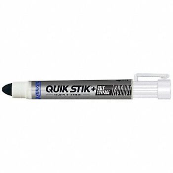 NISSEN Paint Crayon 5/16 in Black, 14U112