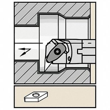 WIDIA Thread Turning Toolholder A-DVU-KC04, 287KU0