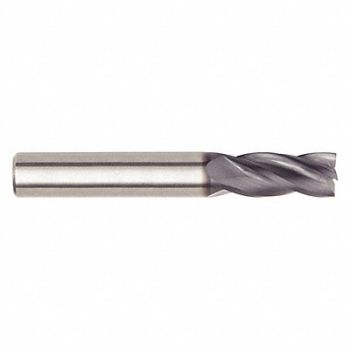 WIDIA HANITA Sq. End Mill Single End Carb 1/2, 287KW0
