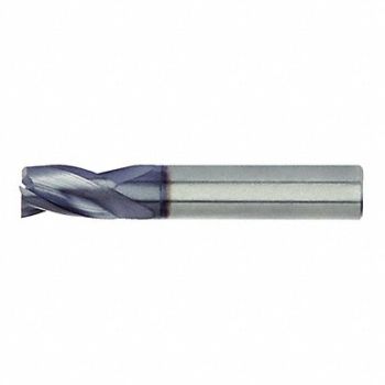 WIDIA HANITA Sq. End Mill Single End Carb 9/16, 287MH3