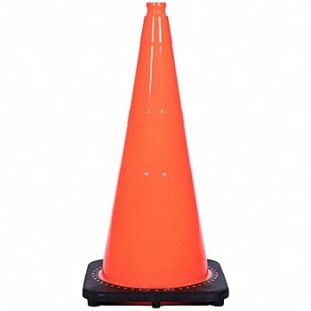 GRAINGER APPROVED Traffic Cone 7 lb Orange Cone Color, 53WN58