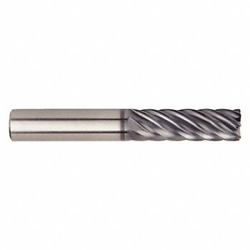 WIDIA HANITA Square End Mill Single End Carbide 3/4, 287RZ8