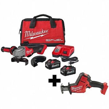 MILWAUKEE M18 Braking Grinder M18 FUEL Hackzall, 388RX3