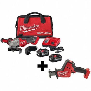 MILWAUKEE M18 Braking Grinder M18 FUEL Hackzall, 388RX4