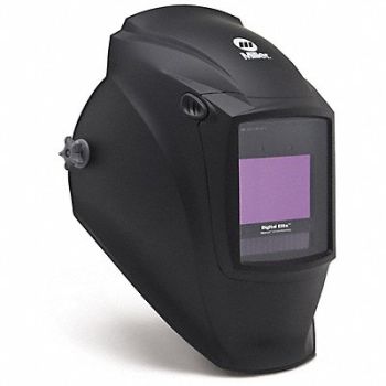 MILLER Welding Helmet Black 26 Max Head Dia., 799Z84