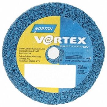 NORTON Unitized Wheel 2 in Dia 1/4 in Connect, 28AA44