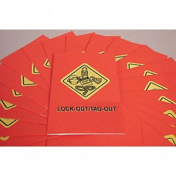 MARCOM Book/Booklet Eng Lockout Tagout PK15, 28AC55