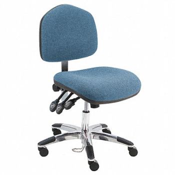 BENCHPRO Ergonomic Chair Fabric Blue, 28AD85