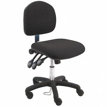 BENCHPRO Ergonomic Chair Fabric Black, 28AD91