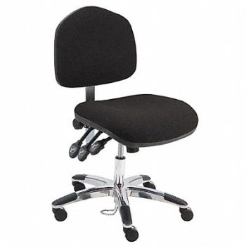 BENCHPRO Task Chair Fabric Black 18-23 Seat Ht, 28AE02