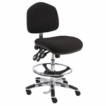 BENCHPRO Ergonomic Chair Fabric Black, 28AE23