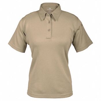 PROPPER Tactical Polo XL Short Sleeve Silver Tan, 28AN22