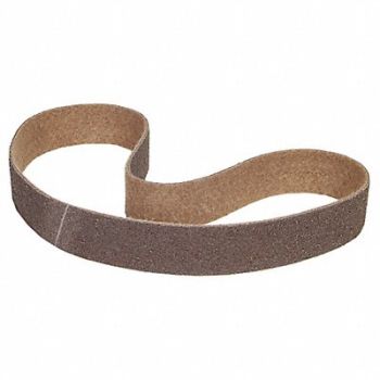 NORTON Sanding Belt 2-1/2in.Wx60in.L AO 80G PK6, 28CL45