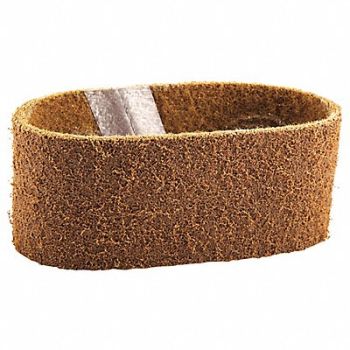 NORTON Sanding Belt 3in.Wx18in.L AO 80G PK10, 28CN57
