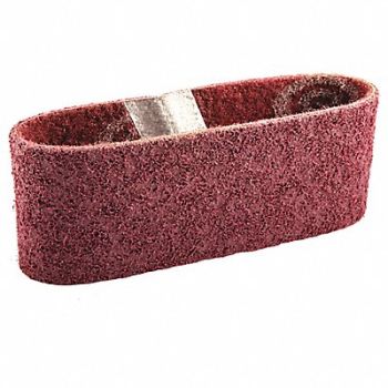 NORTON Sanding Belt 3in.Wx18in.L AO 150G PK10, 28CN58