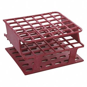 HEATHROW SCIENTIFIC Test Tube Rack Polyoxymethylene PK8, 28CR70