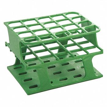 HEATHROW SCIENTIFIC Test Tube Rack Polyoxymethylene PK8, 28CR73
