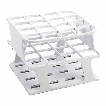 HEATHROW SCIENTIFIC Test Tube Rack Polyoxymethylene PK8, 28CR75