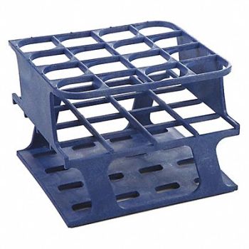 HEATHROW SCIENTIFIC Test Tube Rack Polyoxymethylene PK8, 28CR76
