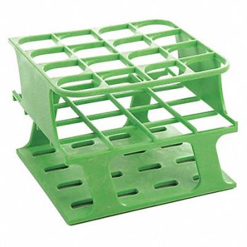 HEATHROW SCIENTIFIC Test Tube Rack Polyoxymethylene PK8, 28CR77