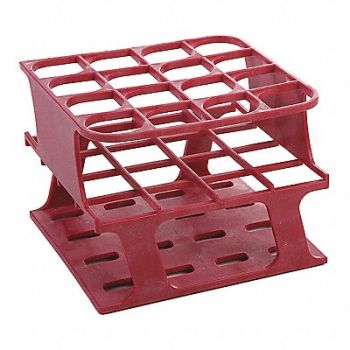 HEATHROW SCIENTIFIC Test Tube Rack Polyoxymethylene PK8, 28CR78