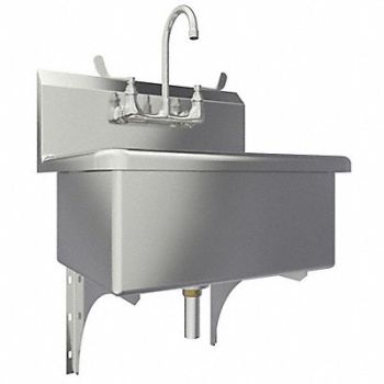 Sani-Lav Sink Rec 22inx16-1/2inx12-1/2in, 48TG47