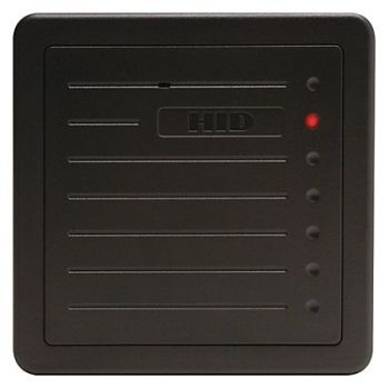 HID Proximity Reader 5inW x 5inH x 1inD Gray, 28XR63