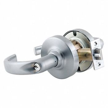 SCHLAGE Lever Lockset Mechanical Storeroom Grd.1, 36Z351