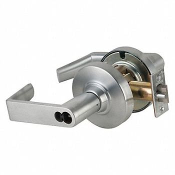 SCHLAGE Lever Lockset Mechanical Storeroom Grd.1, 46TP12