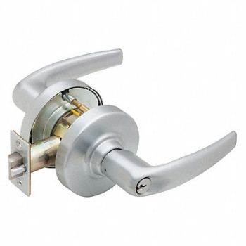 SCHLAGE Lever Lockset Mechanical Classroom Grd.1, 40GN65
