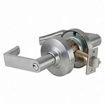 SCHLAGE Lever Lockset Mechanical Storeroom Grd.1, 46TP14