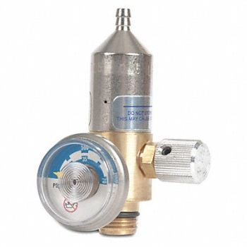 INDUSTRIAL SCIENTIFIC Gas Regulator Demand Flow CGA330, 28YL24