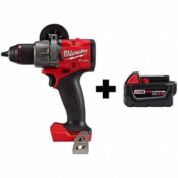 MILWAUKEE M18 1/2 Drill/Driver M18 XC5.0 Battery, 388RM6