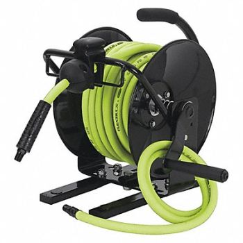 FLEXZILLA Prtbl Manual Air Hose Reel 3/8 x 50 ft., 290G33