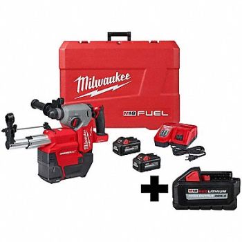 MILWAUKEE M18 1 SDS+ Rotary M18 XC6.0 Battery, 388RZ9