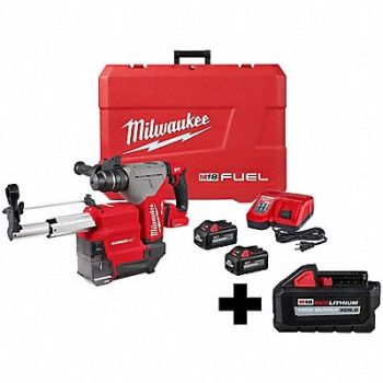 MILWAUKEE M18 1-1/8 SDS+ Rotary M18 XC6.0 Batt, 388RZ6