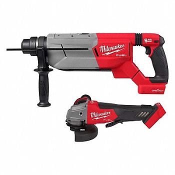 MILWAUKEE M18 FUEL Rotary Hammer M18 FUEL Grinder, 387WJ2