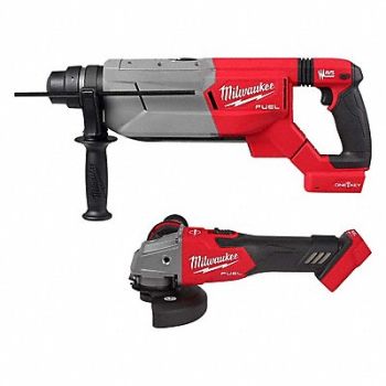 MILWAUKEE M18 FUEL Rotary Hammer M18 FUEL Grinder, 387WJ3