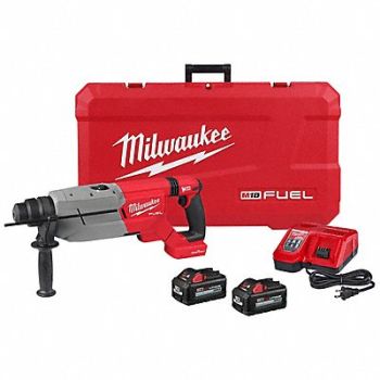 MILWAUKEE Rotary Hammer Kit 18V 1-1/4, 795CN4