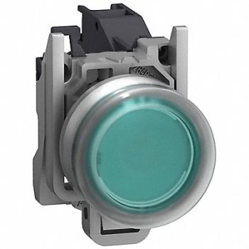 SCHNEIDER ELECTRIC Hazardous Location Push Button Green w/B, 292MK0