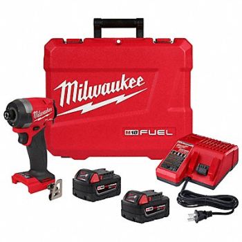 MILWAUKEE Impact Driver Kit 1/4, 794JK9