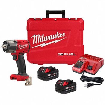 MILWAUKEE Impact Wrench Kit 3/8, 794JM1